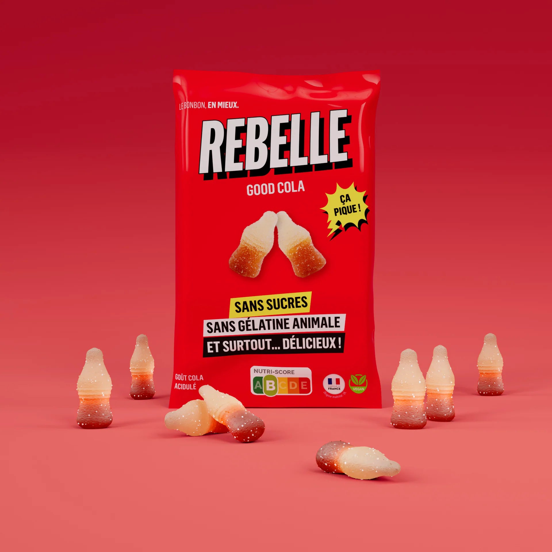 Bonbons Colas sans sucre