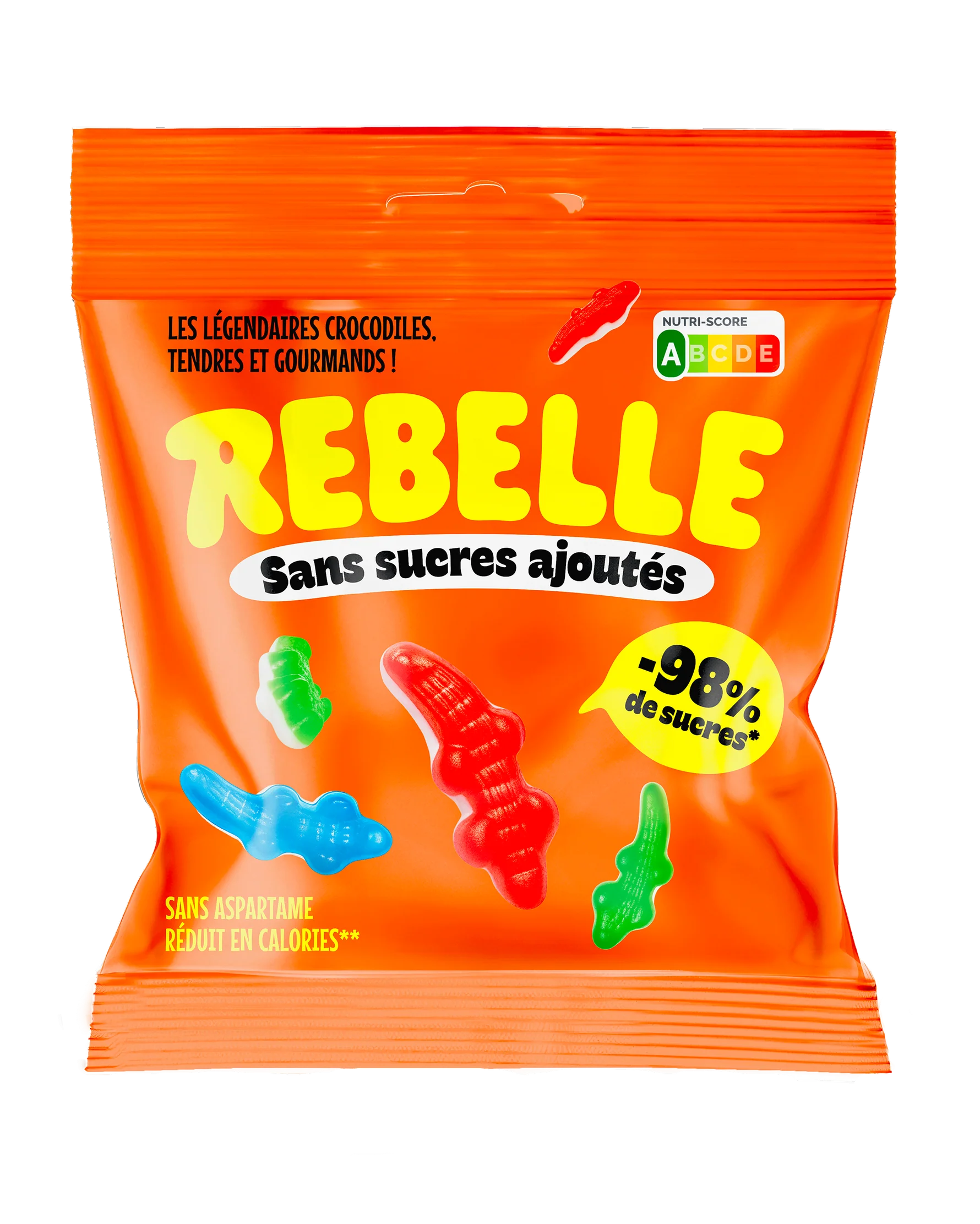 Bonbons crocodiles sans sucre