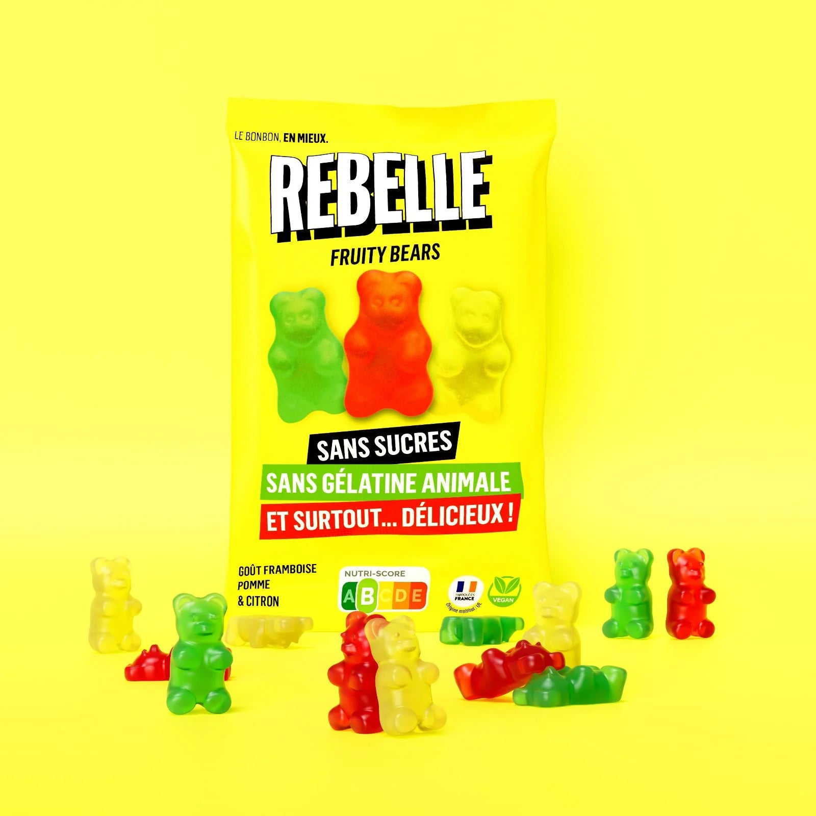 Bonbons Oursons sans sucre