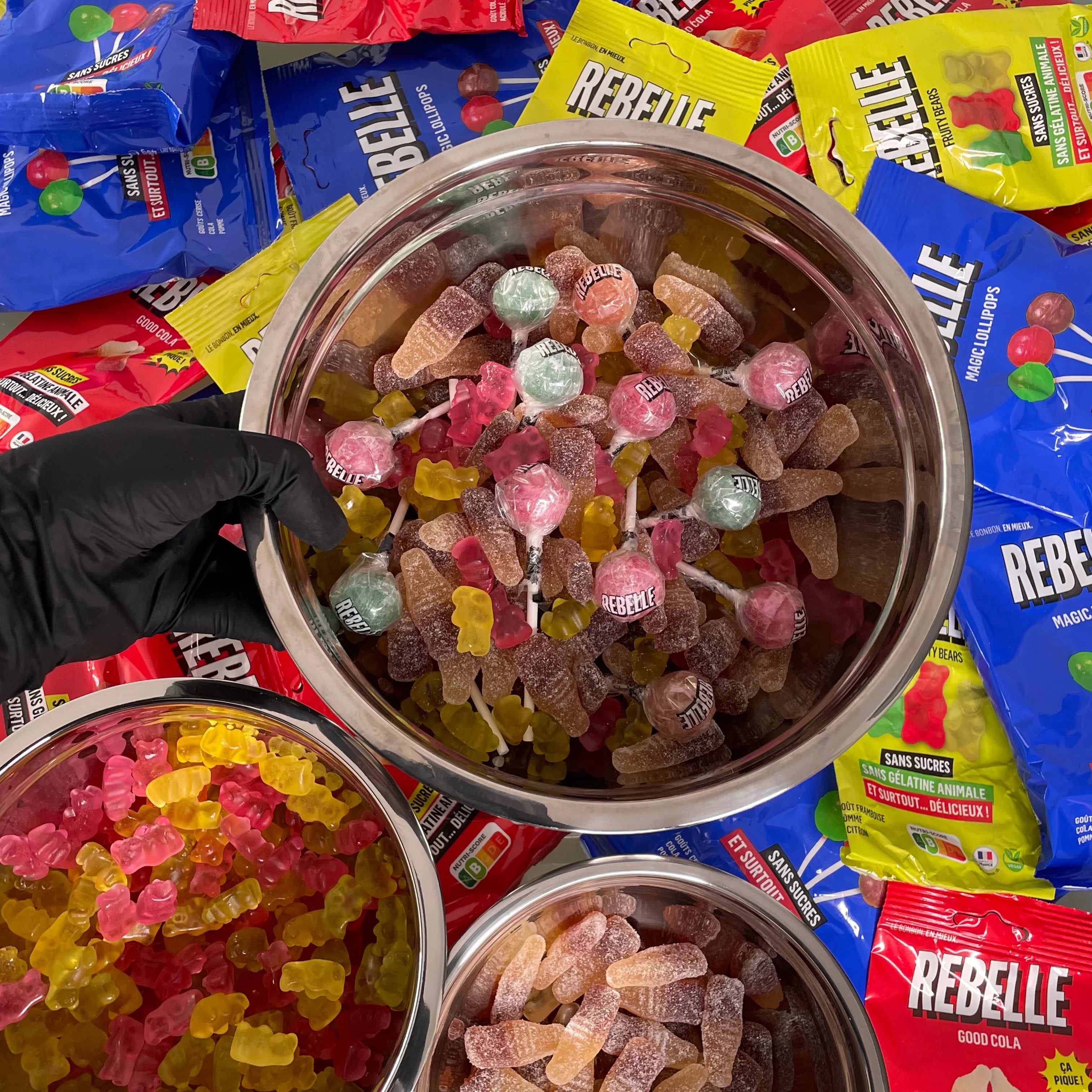 Bonbons Lolipops sans sucre