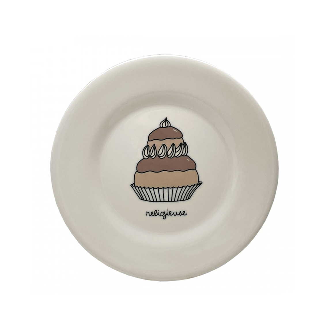Petit Jour Assiette à dessert - Religieuse