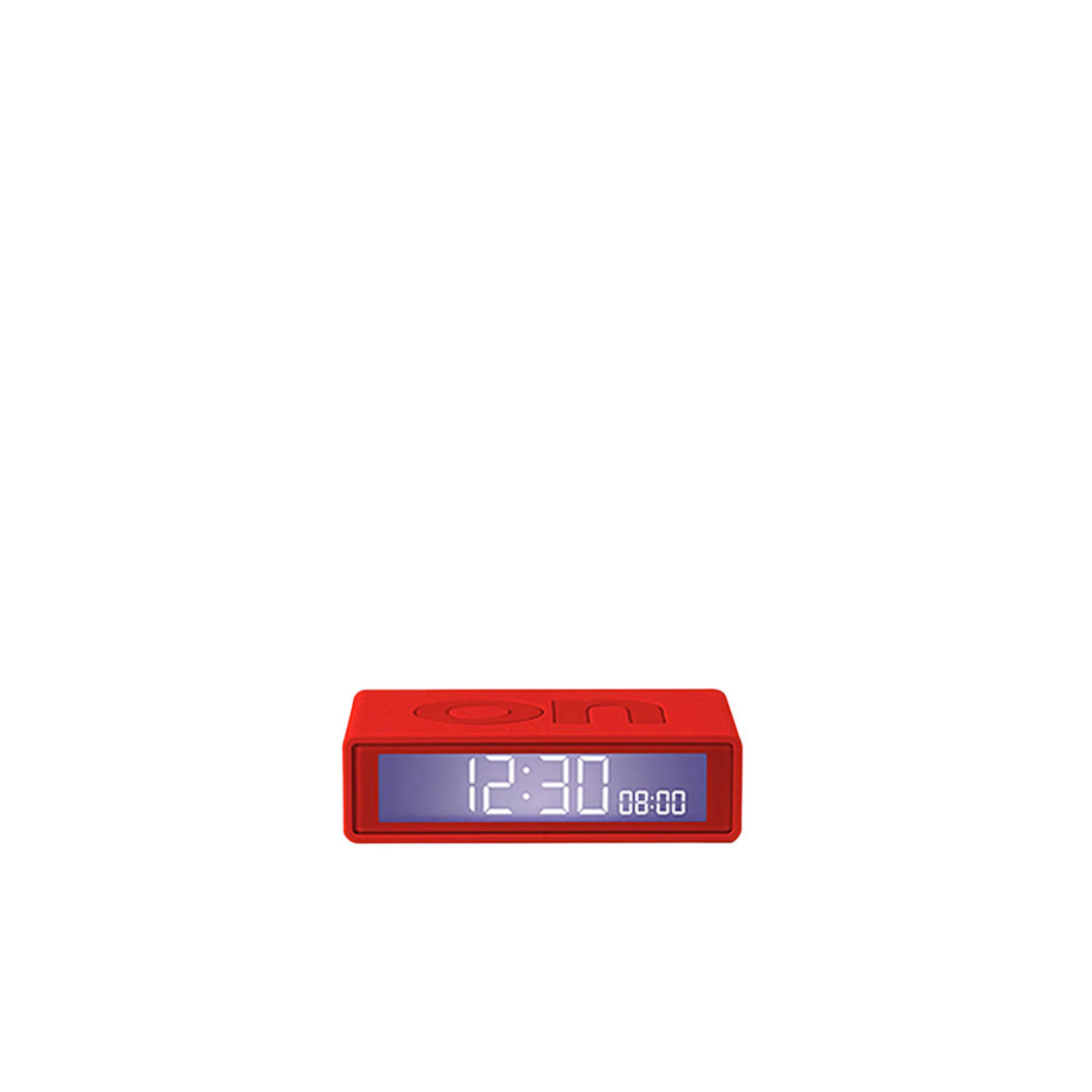 Réveil Flip mini Lexon - Rouge
