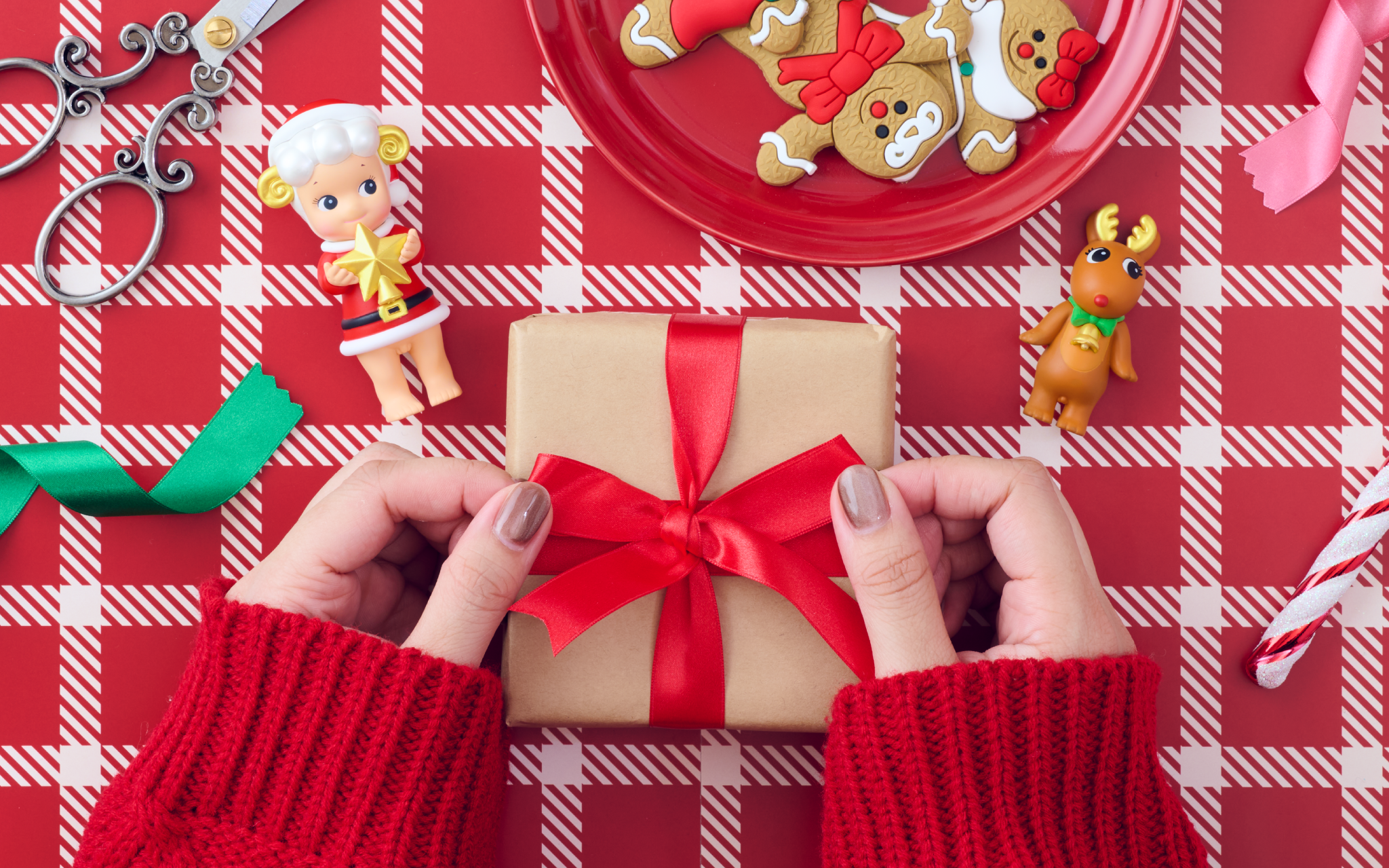 Figurine Sonny Angel Santa’s Little Helper - Édition Noël