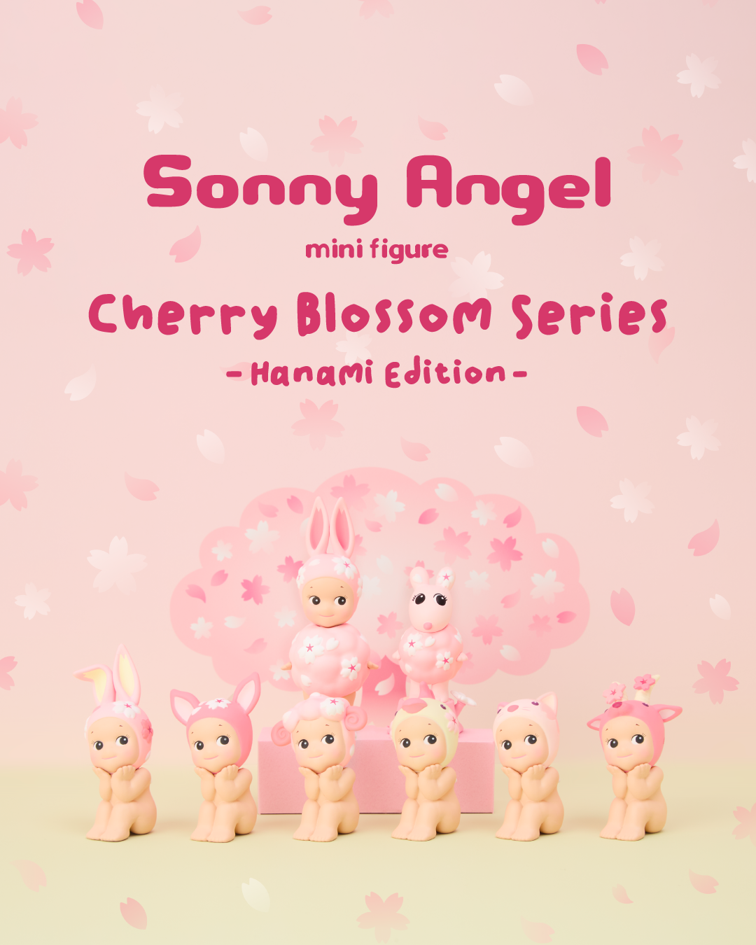 Figurine Sonny Angel - série Cherry Blossom Hanami