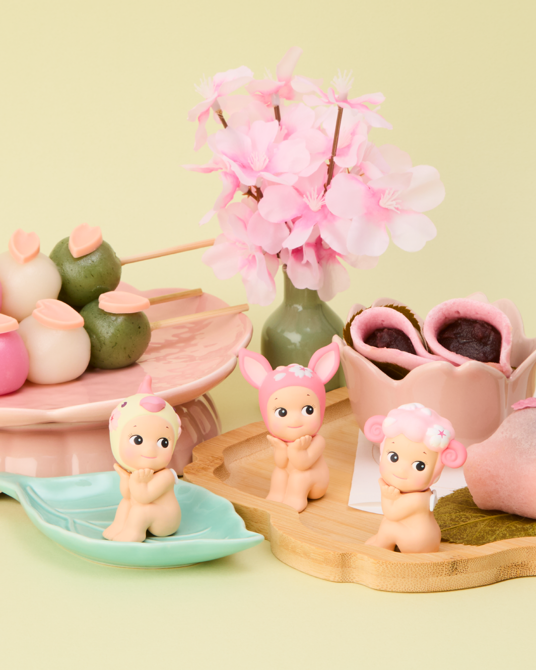Figurine Sonny Angel - série Cherry Blossom Hanami