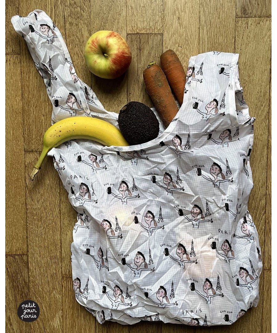 Petit Jour Sac tissu pliable - Soledad Selfie