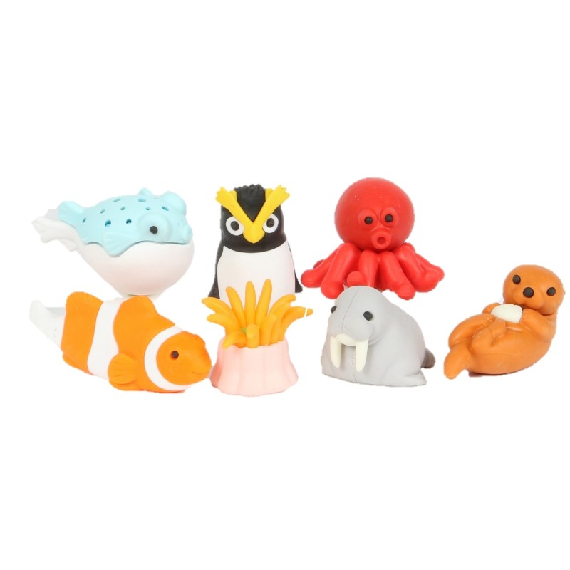 Set de 7 gommes