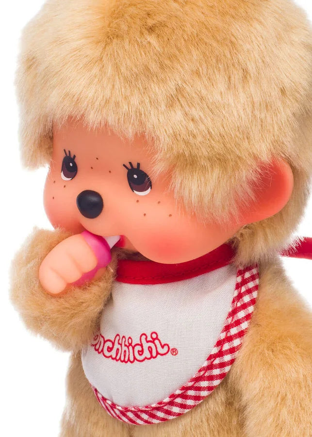 Peluche Monchhichi fille beige