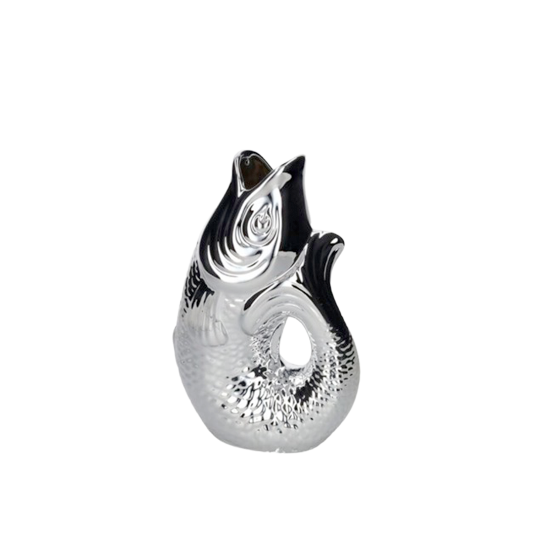 Vase Monsieur Carafon H.25 cm - Silver