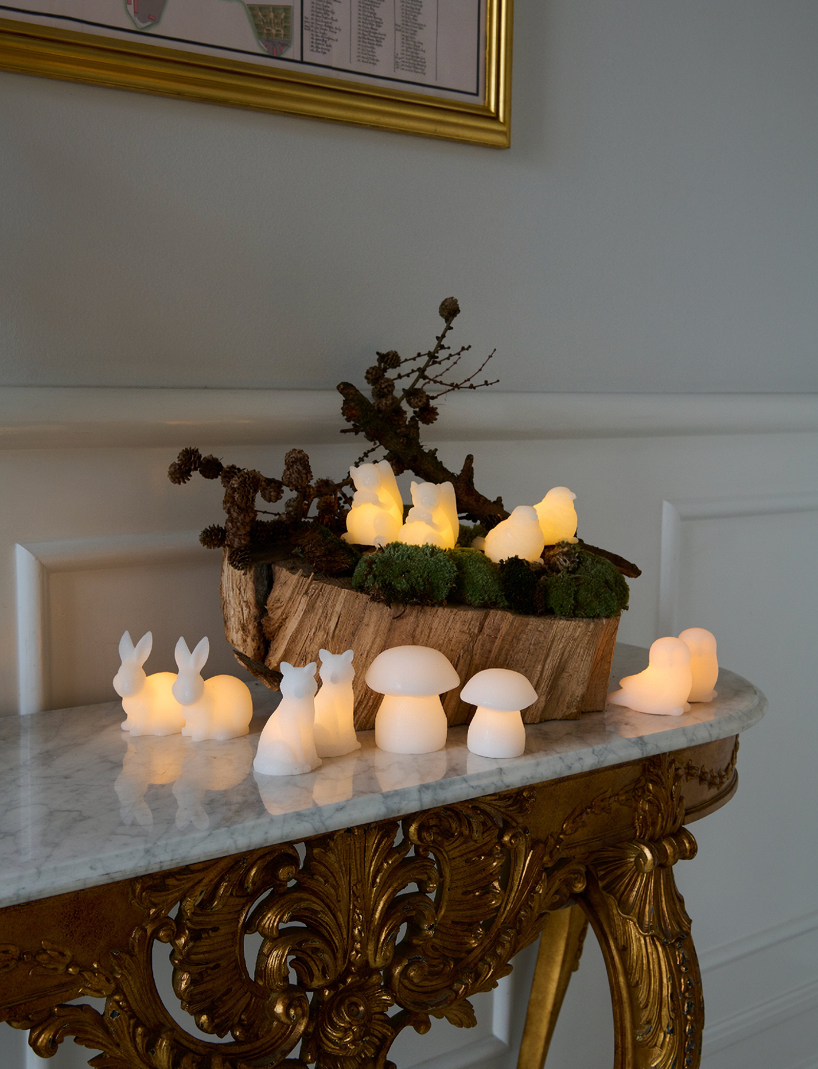 Sirius 2 lampes champignons Elvina