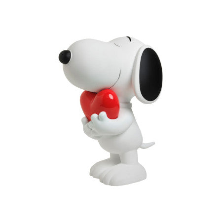 Leblon Delienne Snoopy Coeur mat bicolore h.27 cm