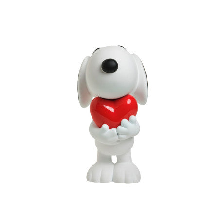 Leblon Delienne Snoopy Coeur mat bicolore h.27 cm