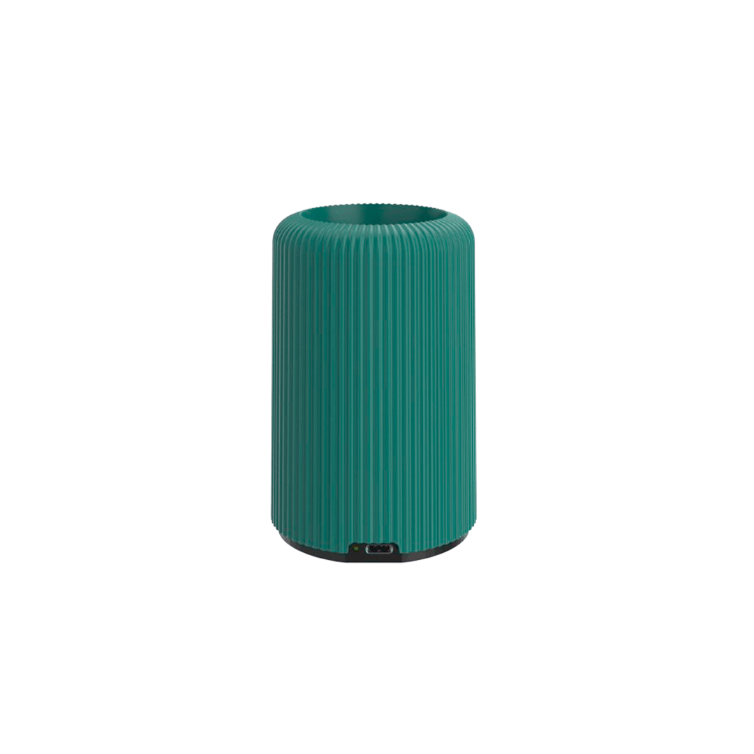 Socle Pop Sans Fil pour ampoule message (h.11 cm) - Emeraude