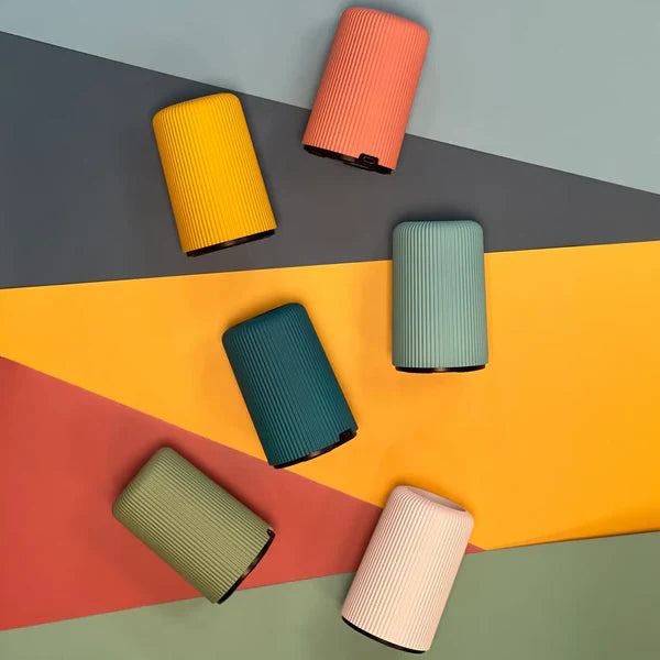 Socle Pop Sans Fil pour ampoule message - Emeraude