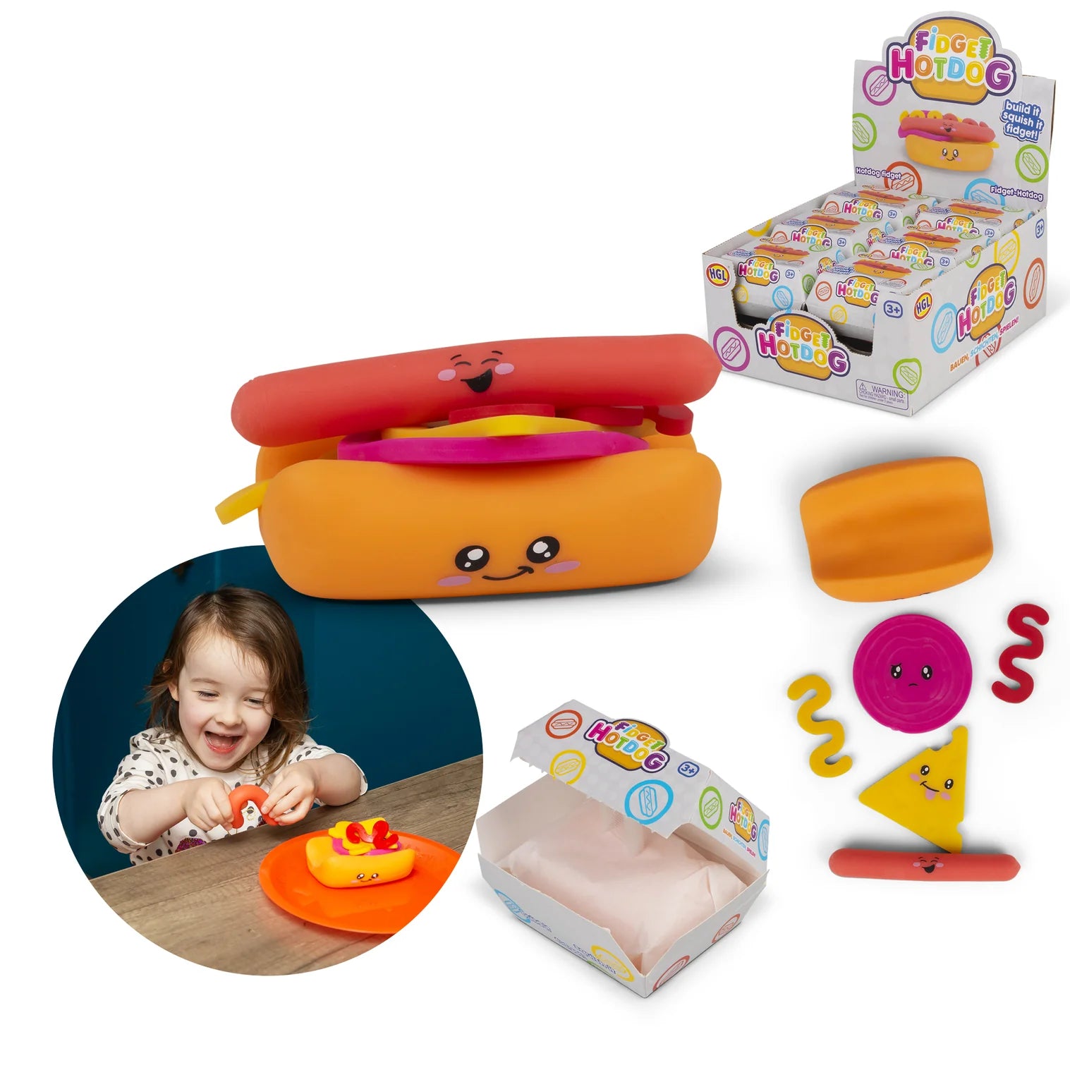 Jouet Anti-stress - Hot dog