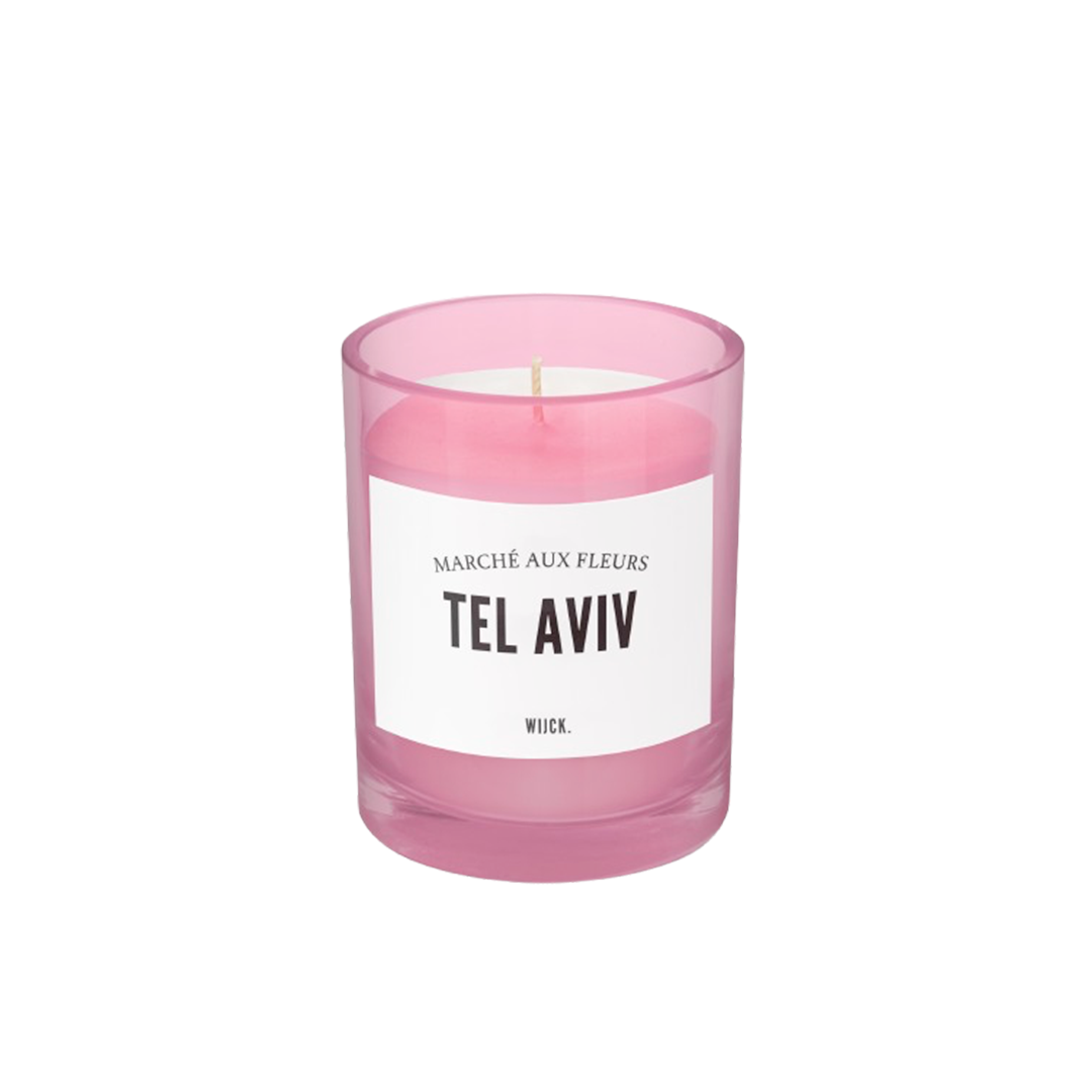 Bougie Parfumée Rose 265g - Tel Aviv