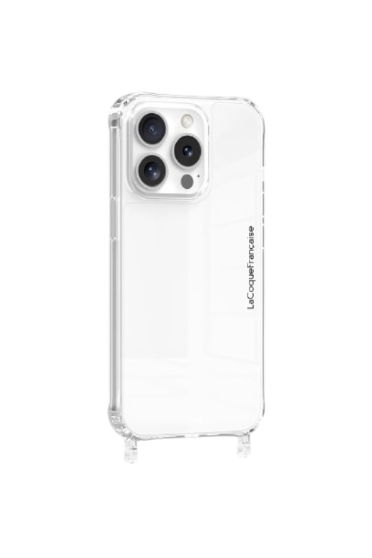 Coque anneau transparente iPhone