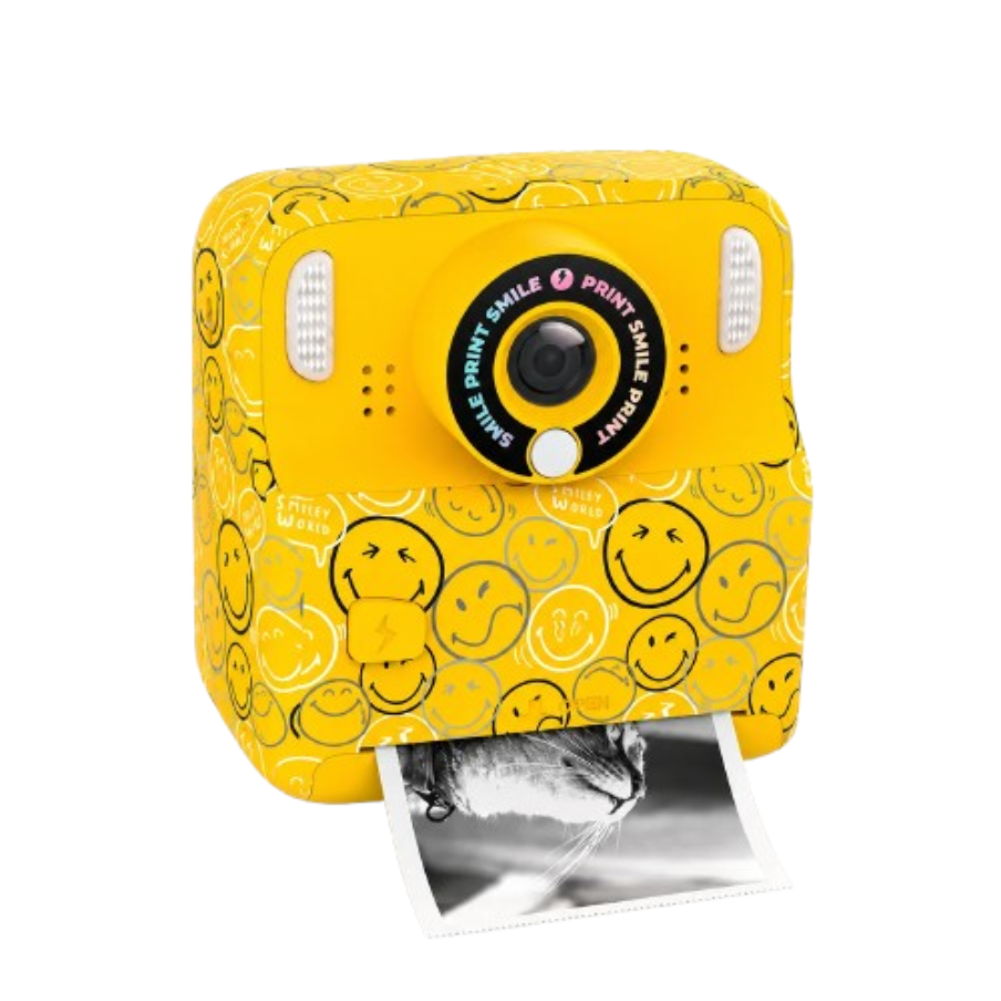 Pixismiley - appareil photo avec impression instantanée et jeux