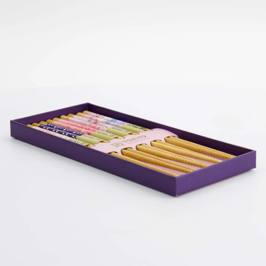Coffret de 5 baguettes - Pink sakura 2026