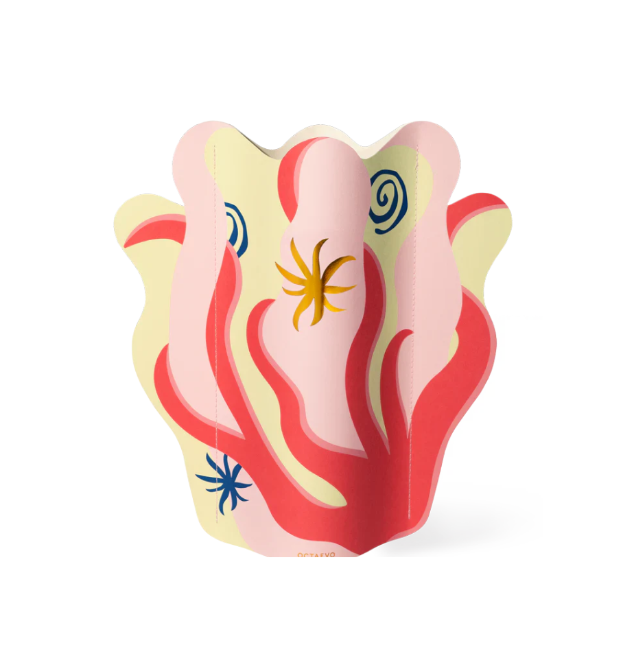 Vase déco papier - Amalfi