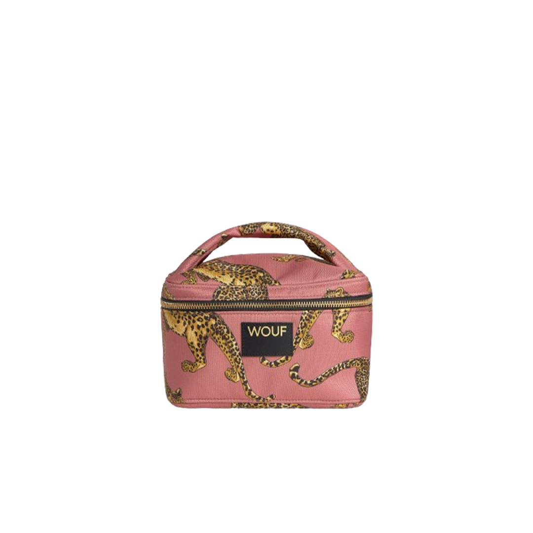 WOUF Vanity bag - Blush Leopard