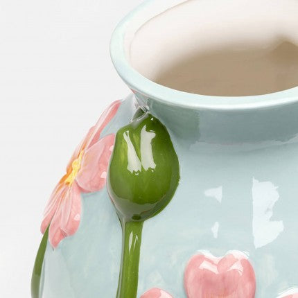 Vase fleurs printanier