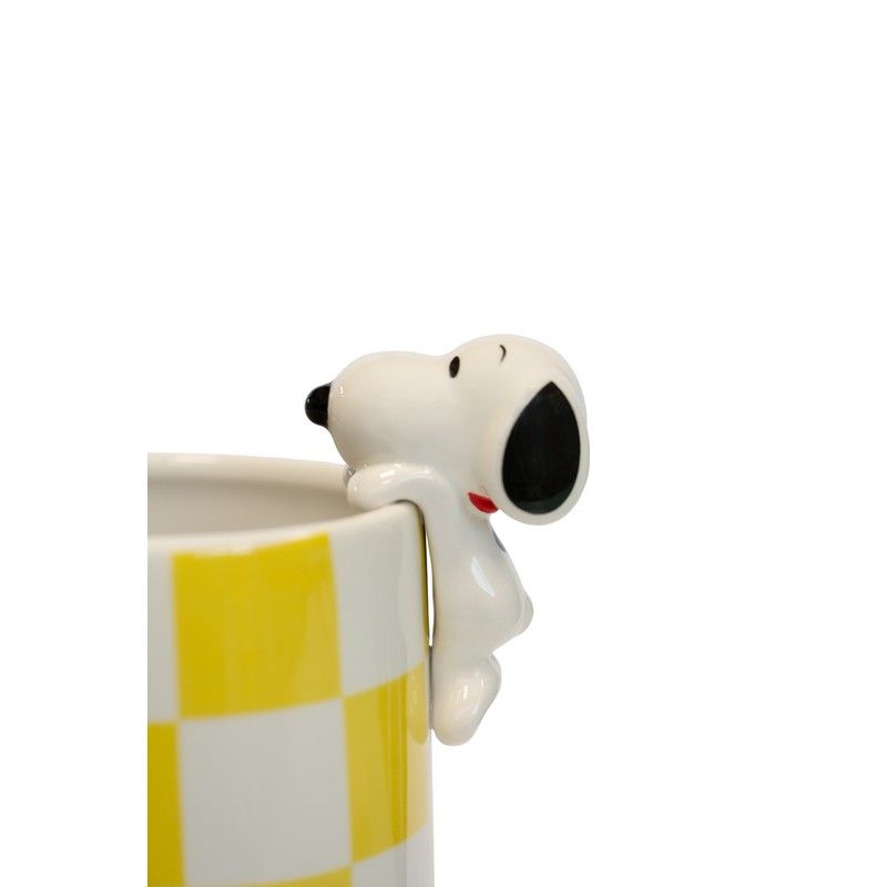 Vase Snoopy in Bloom - jaune