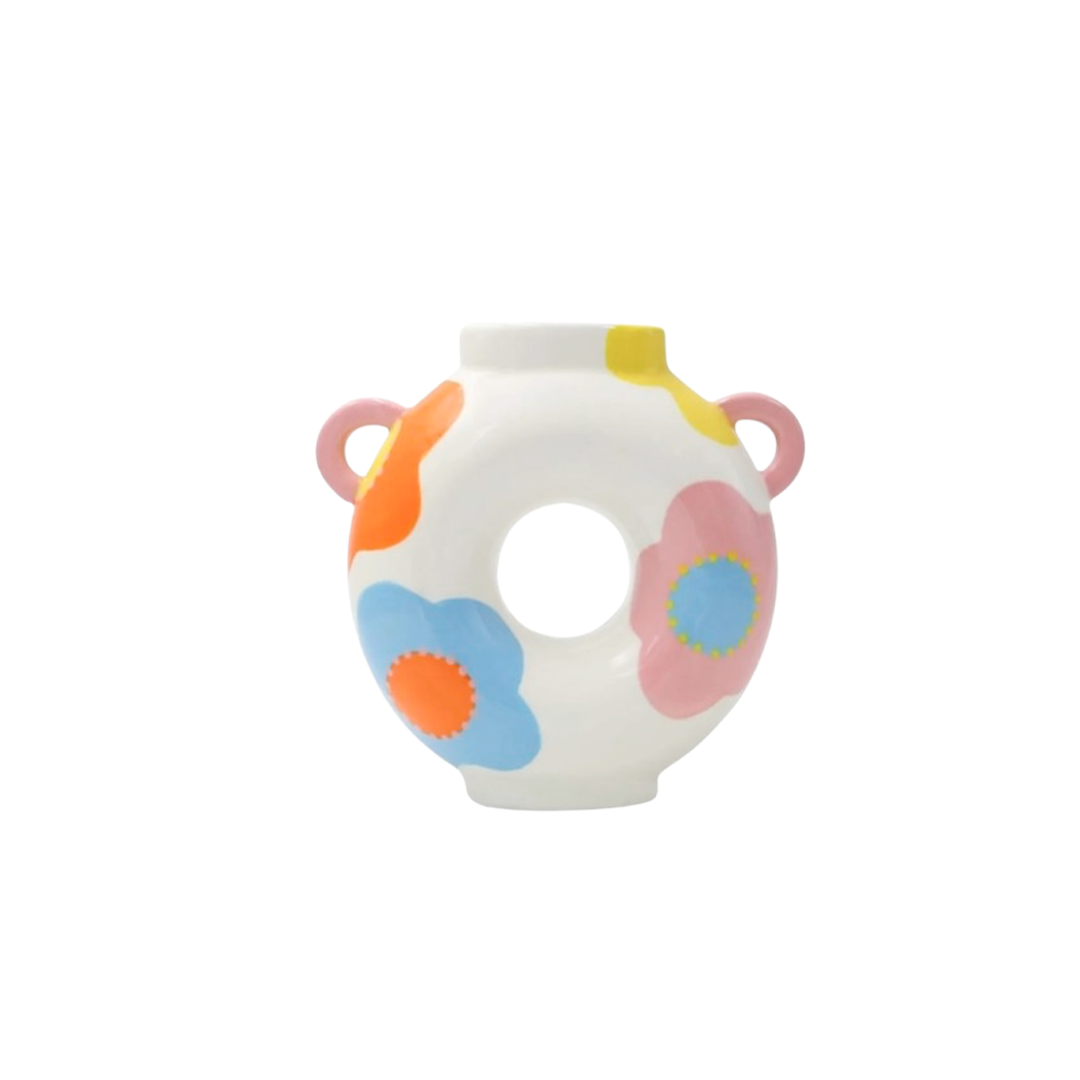 Vase Silvia h. 15.5 cm - spring splash