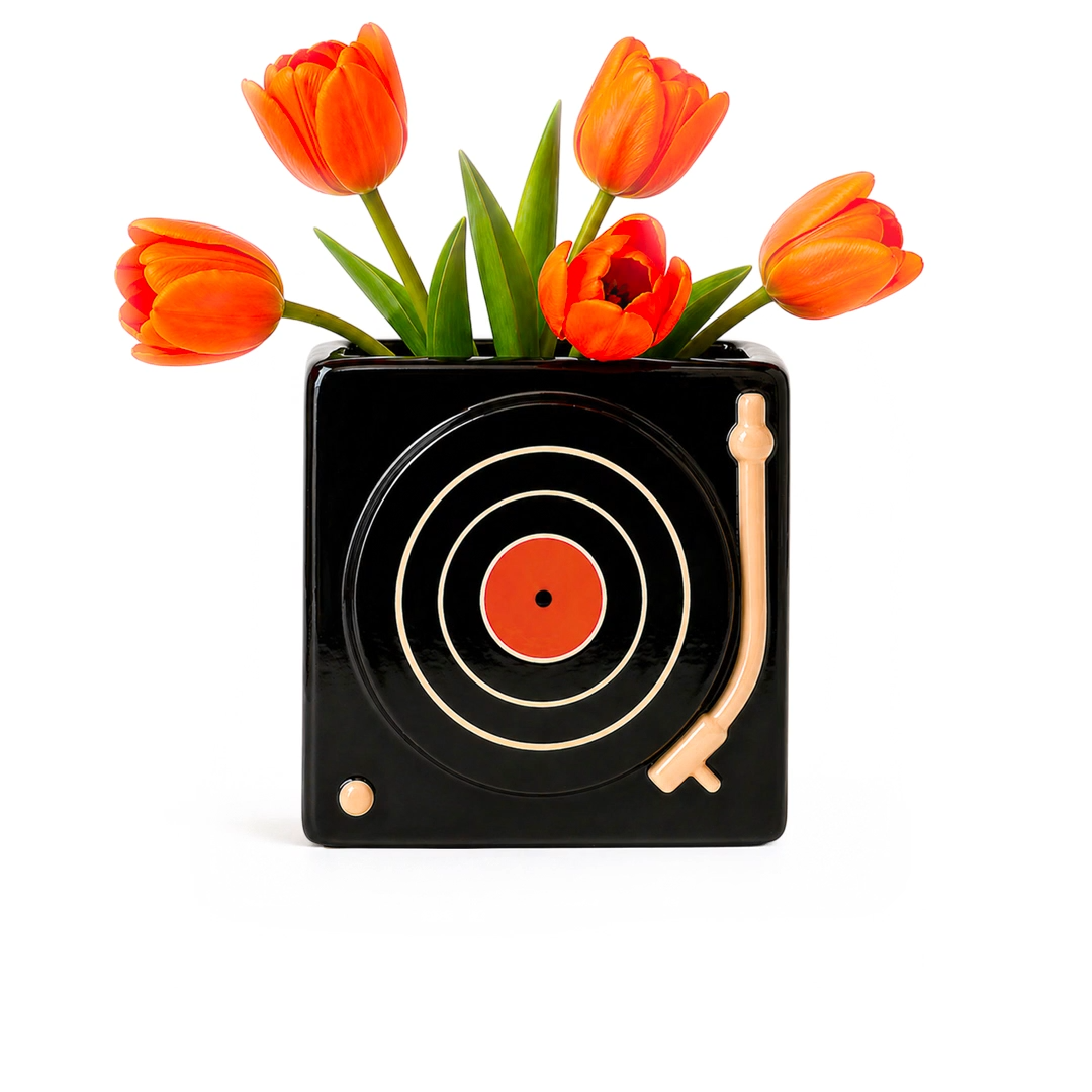 Vase DJ Vinyle