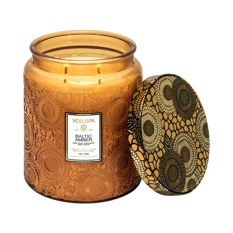 Voluspa Bougie parfumée Deluxe 1.2 kg - Ambre Baltique