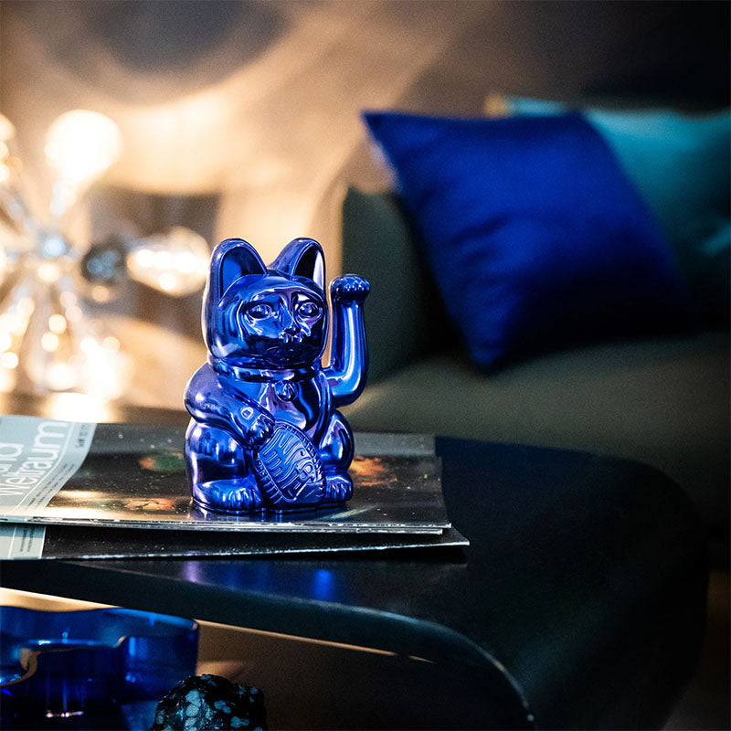 Lucky Cat Cosmic - bleu édition limitée Earth