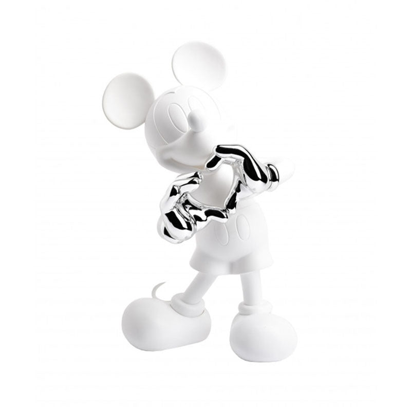 Leblon Delienne Mickey with Love par Kelly Hoppen blanc h.30 cm