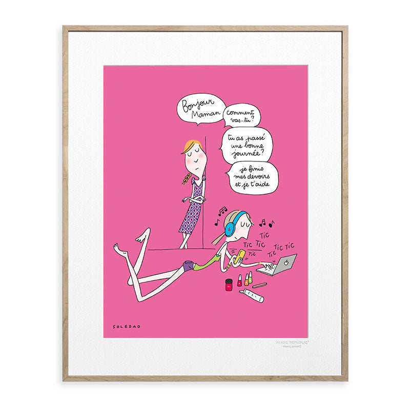 Affiche Soledad - Bonjour maman