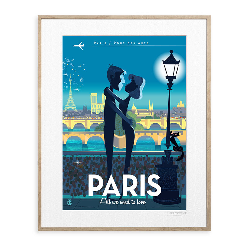 Affiche Monsieur Z - Paris Love