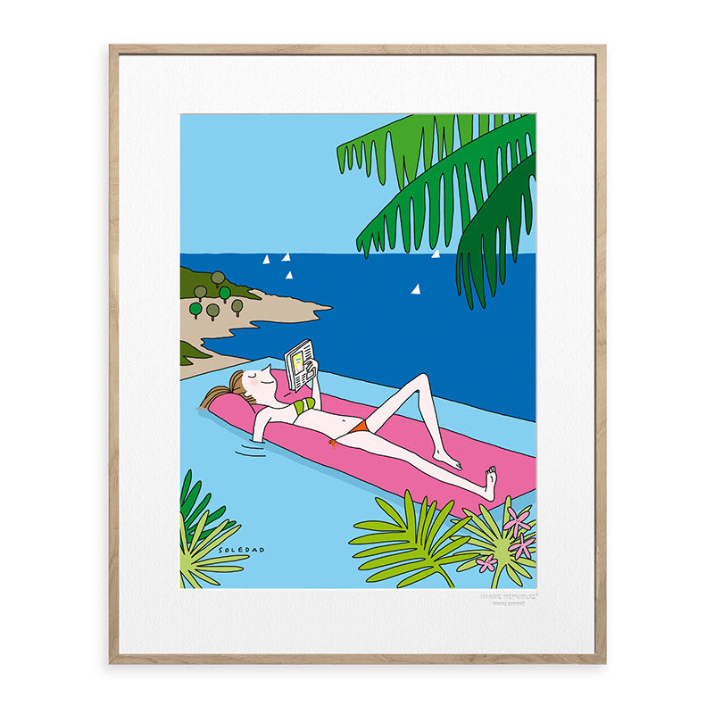 Affiche Soledad - Piscine