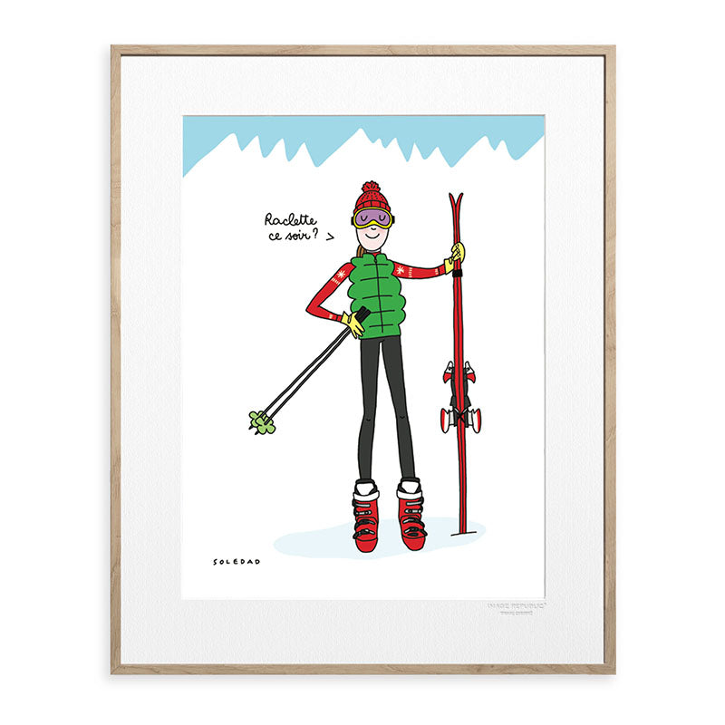 Affiche Soledad - Ski