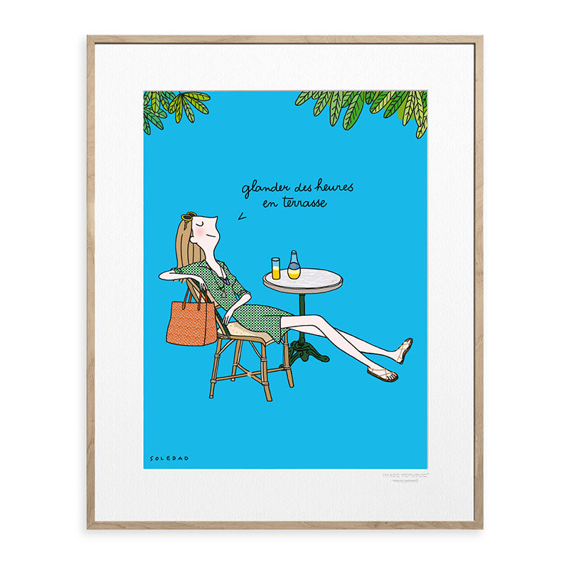 Affiche Soledad - Terrasse