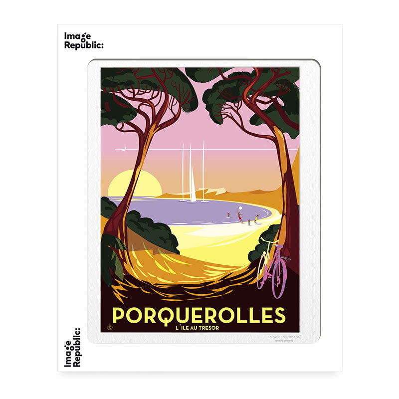 Affiche Monsieur Z - Porquerolles