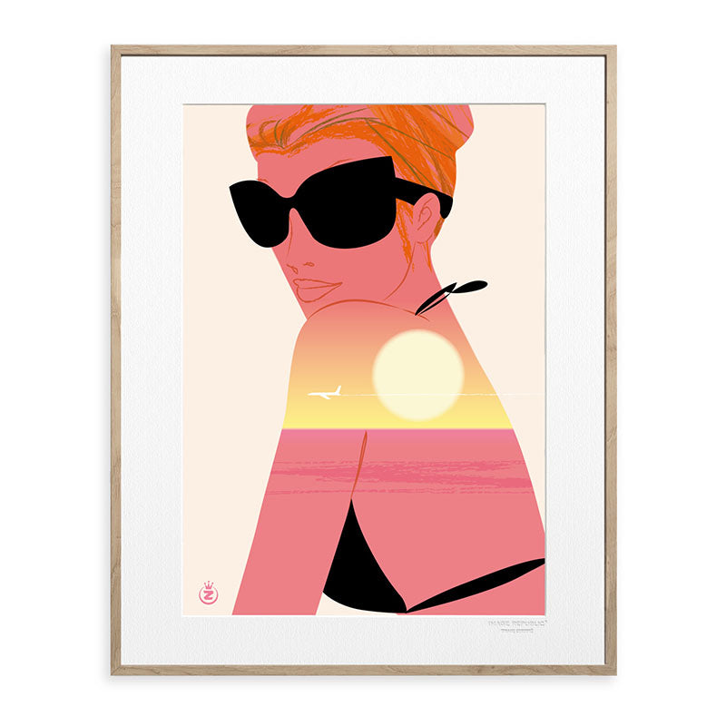 Affiche Monsieur Z - Cote d'Azur profil