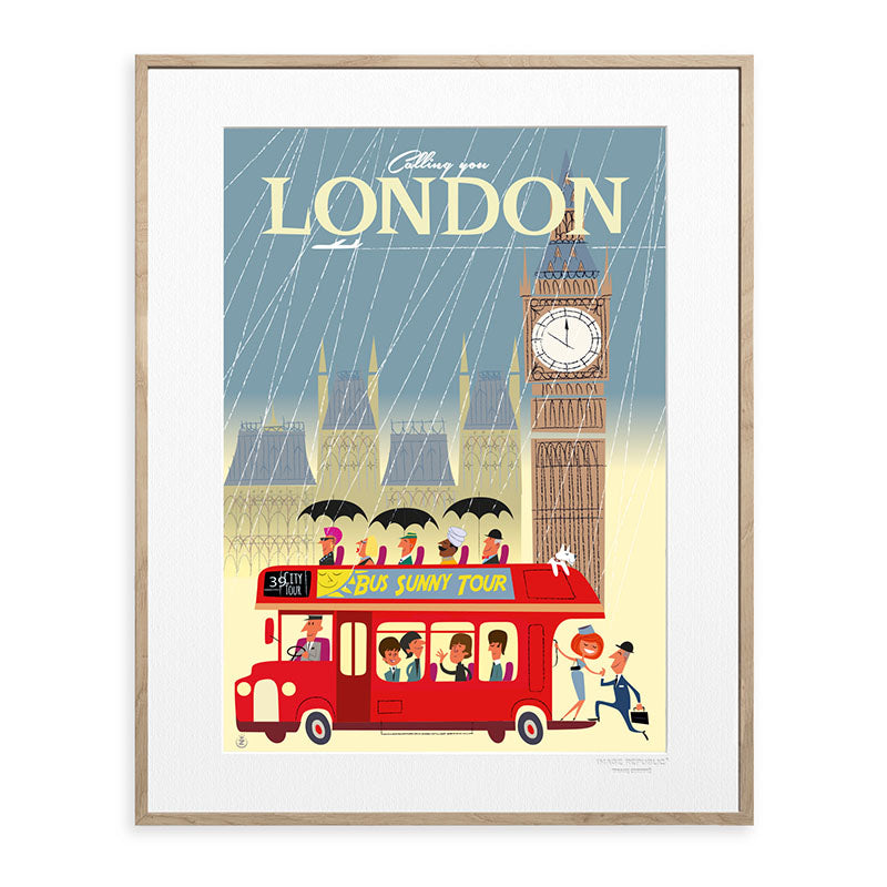Affiche Monsieur Z - London calling