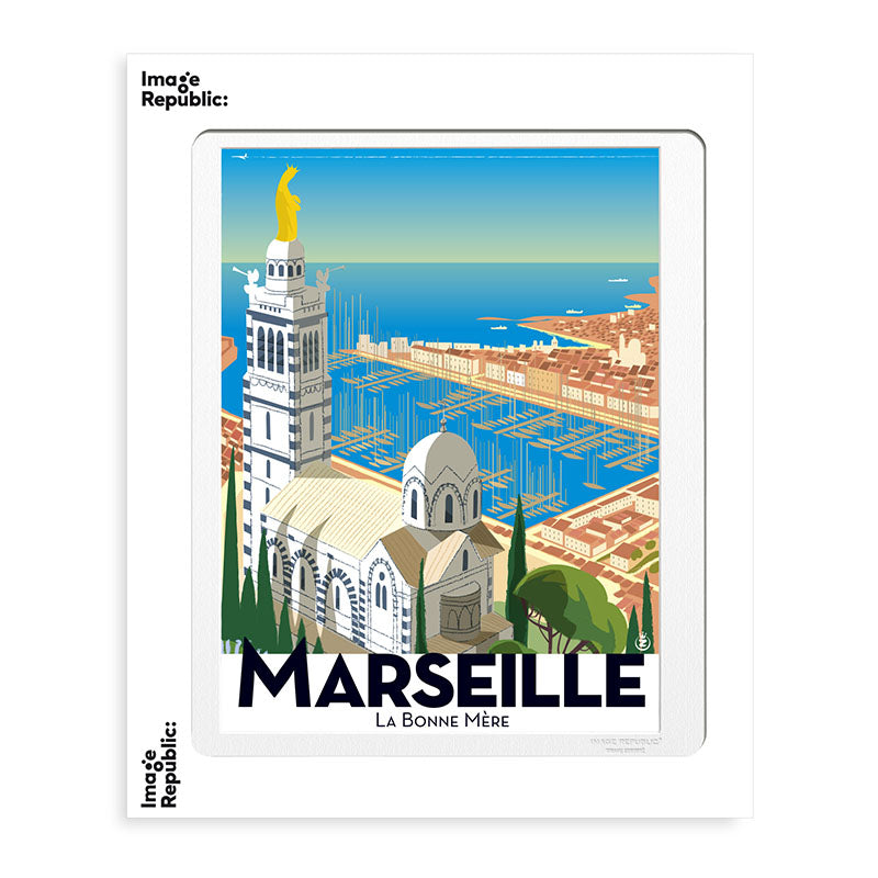 Affiche Monsieur Z - Marseille : Bonne Mère