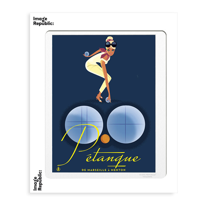 Affiche Monsieur Z - Pétanque