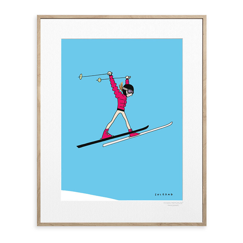 Affiche Soledad - Saut ski