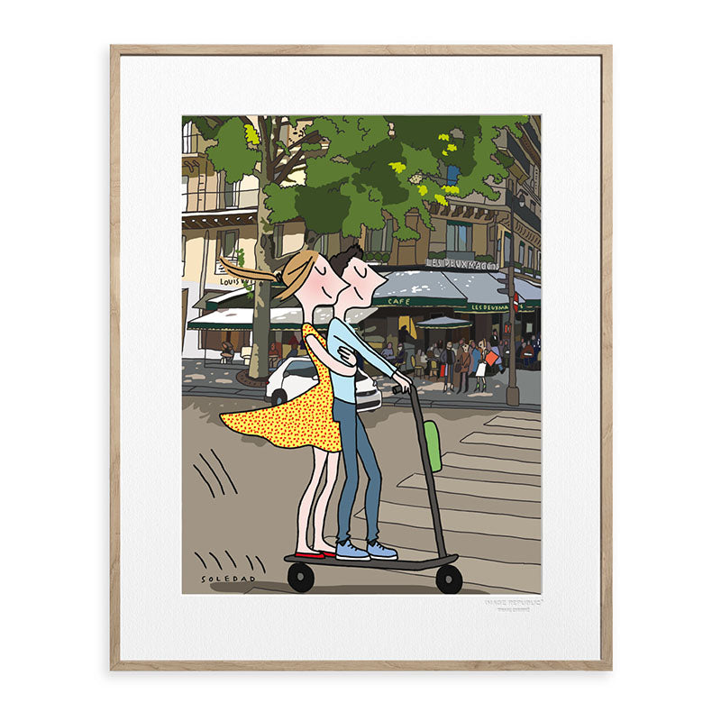 Affiche Soledad - Trotinette