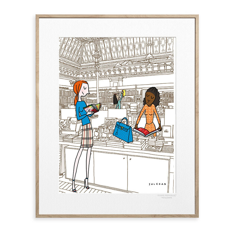 Affiche Soledad - Librairie