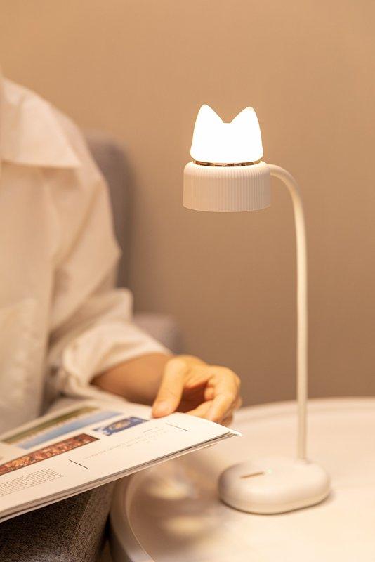 Lampe veilleuse LED chat blanc - Blanc - Kiabi - 17.90€