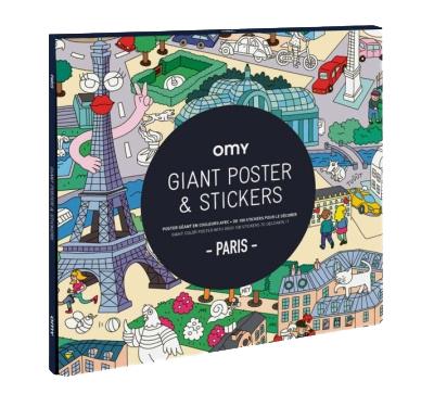 POSTER STICKERS - PARIS