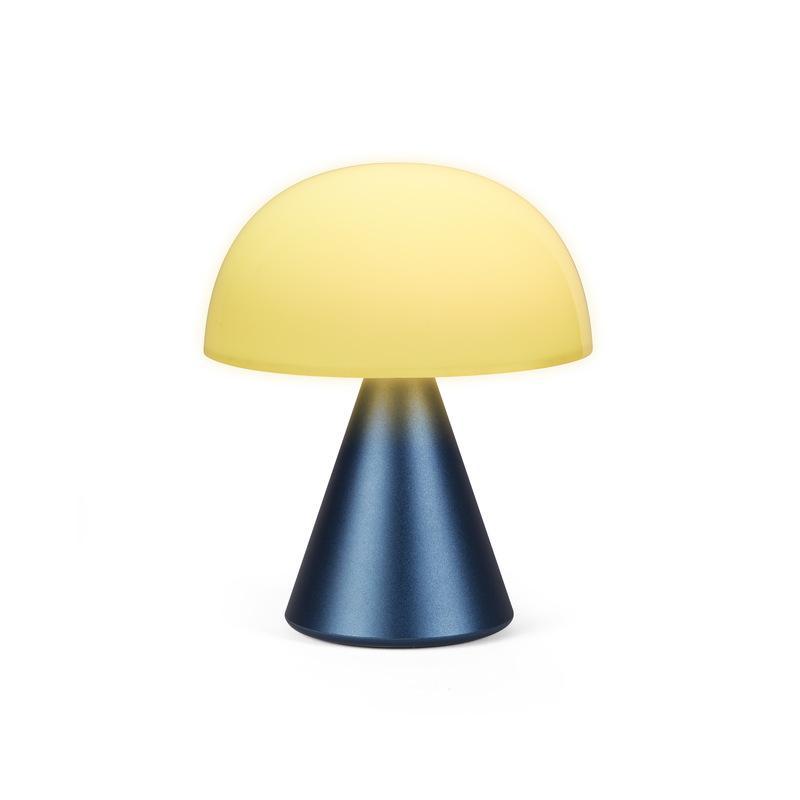 LAMPE LED PORTABLE MINA M 11CM - BLEU FONCE