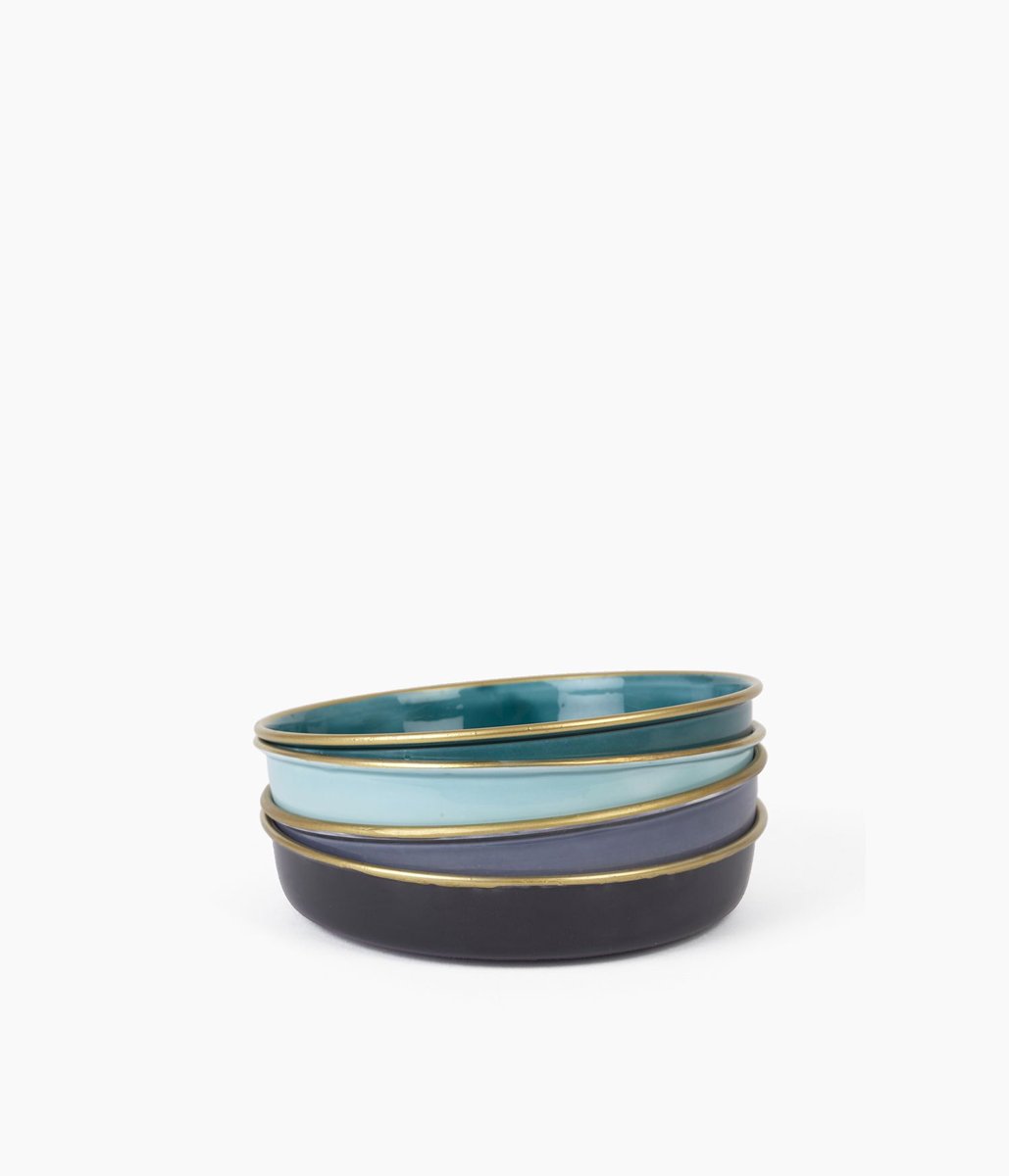 PLATEAU BERBÈRE Ø 60 CM - BLEU CLAIR