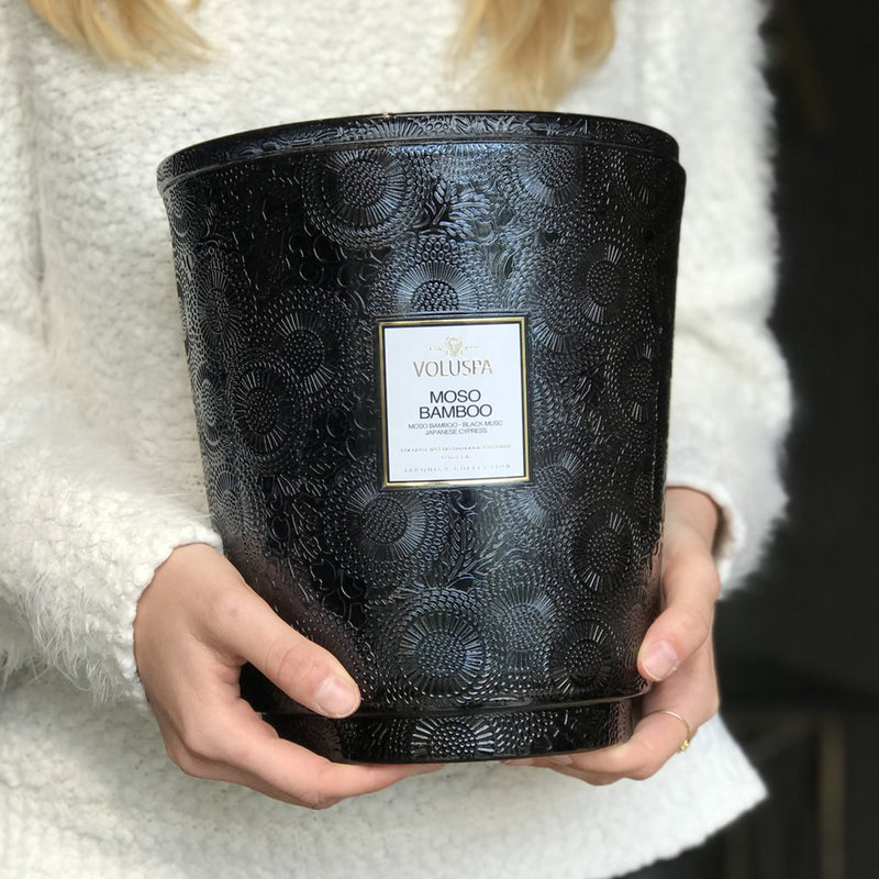 Voluspa Maxi bougie parfumée 5 mèches - Moso Bamboo